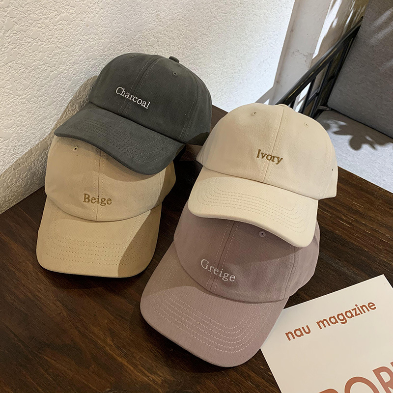 Hat Women Trendy Korean Style Trendy Brand Soft Top Cap Men's Spring and Summer Sunshade Hip-Hop Cap Casual Couple Baseball Cap