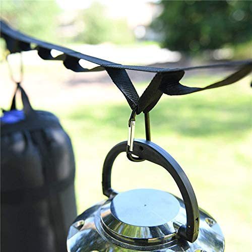 Outdoor portable tent storage lanyard travel camping camping clothes tableware storage lanyard binding rope wholesale