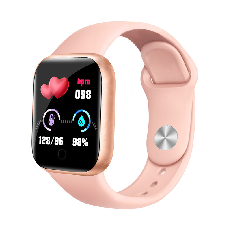 Y68 smart bracelet can measure heart rate, blood pressure, blood oxygen, sleep monitoring, cross-border explosions D20 watch factory outlet