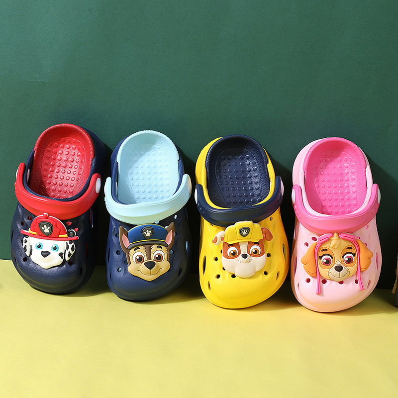 Wang Wang Team Li Da Gong Summer Beach Children's Cave Shoes Boys and Girls Baby 1-3 Years Old Cute Infant Sandals