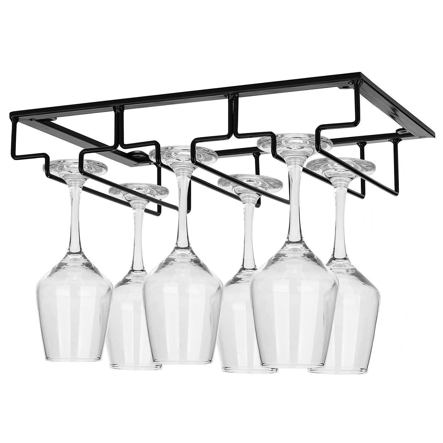 Factory direct creative upside down red wine glass holder cabinet goblet holder hanging wine glass holder