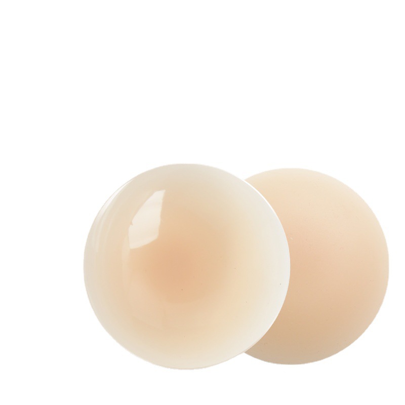 U.S. Adhesive-free Self-adhesive Solid Breast Paste Invisible Anti-bump Ultra-thin Nipple Paste Temperature-sensitive Solid Anti-light Chest Paste