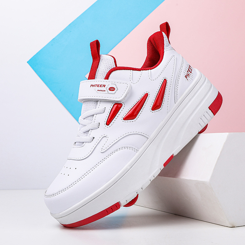 Manufacturers for cross-border four-wheel heelloom shoes children's roller shoes boys and girls skates deformed roller shoes new style