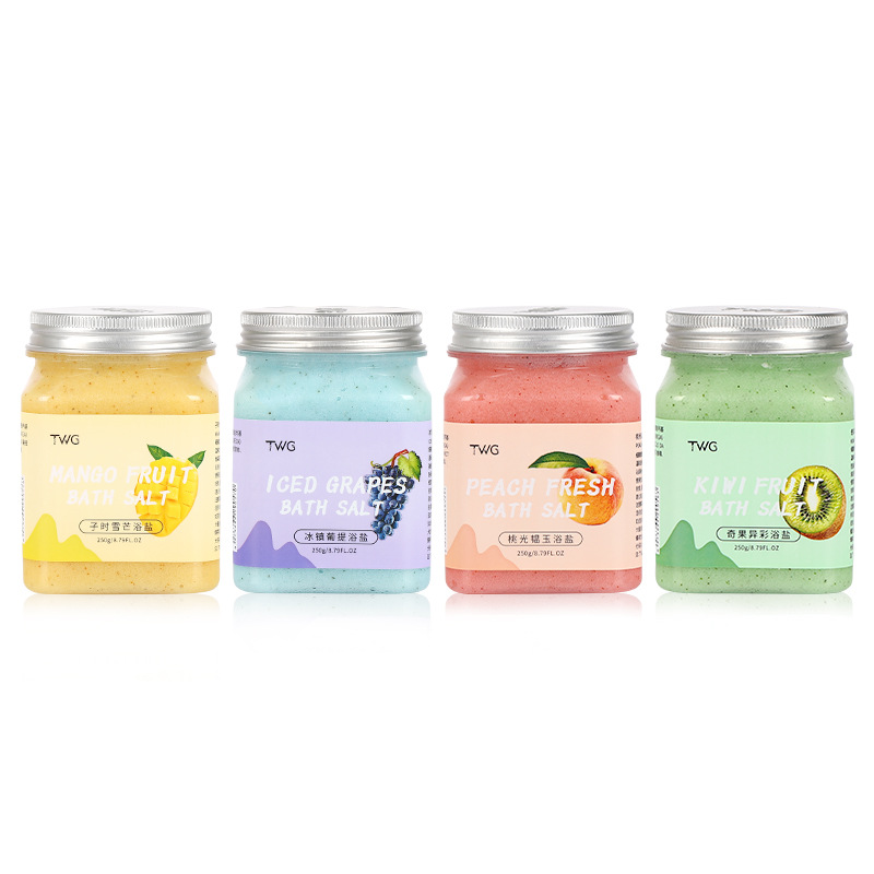 TWG fruit fragrance bath salt body scrub shower gel fruit fragrance bath salt