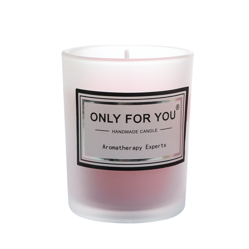Cross Border Essential Oil Soybean Wax Aromatherapy Candle Cup Lamp Birthday Gift Bridesmaid Accompanying Gift Christmas Accessories Candy Box