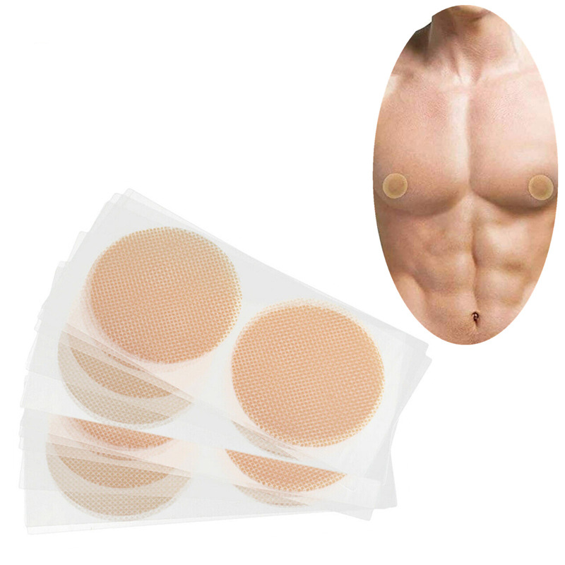 Manufacturers produce anti-dew point men's sports chest stickers marathon anti-friction disposable nipple stickers