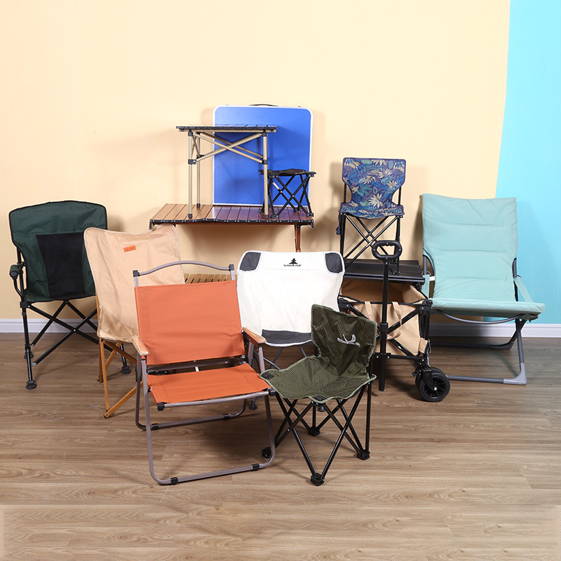 Outdoor Travel Camper Moon Chair Kermit Chair Seaside Beach Leisure Chair Foldable Fishing Stool