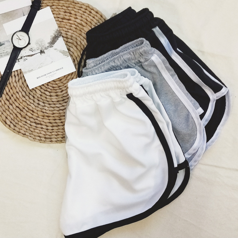 Korean Style Sports Shorts Women's Three-point Running Pants Summer Thin Loose Casual Super Shorts Hot Pants Outer Wear Beach Pants
