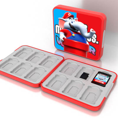 Nintendo Switch magnetic silicone card box 12 NS game card storage box peripheral accessories card box