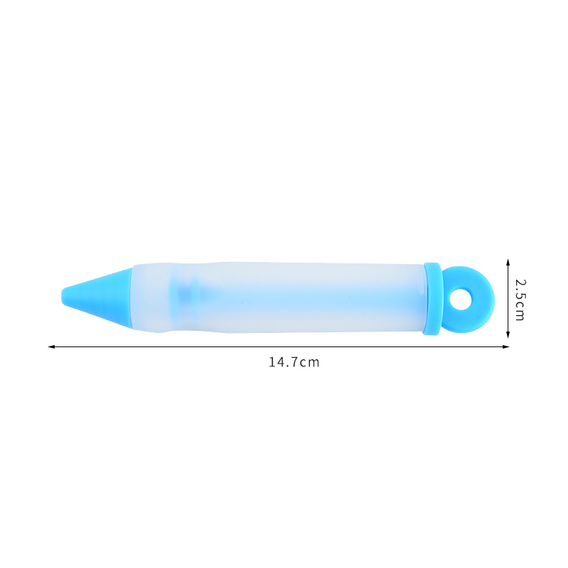4-head baking silicone cream pen cake writing decoration baking DIY cream gun jam graffiti gadget