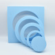 Cube circle combination Ocean Blue