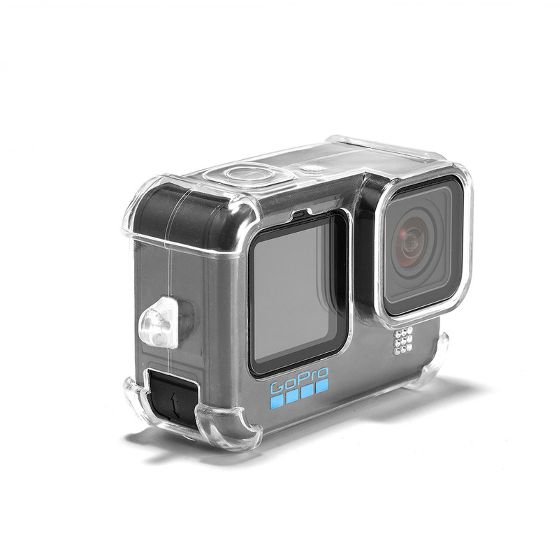 透明保護ケース Gopro12/11 落下防止耐衝撃 Tpu 四隅エアバッグフレームシェルスポーツカメラアクセサリー|undefined