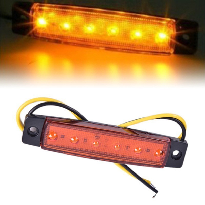 工場供給トラックサイドライト 12-24v6led セミトレーラー信号灯牽引車両回転|undefined