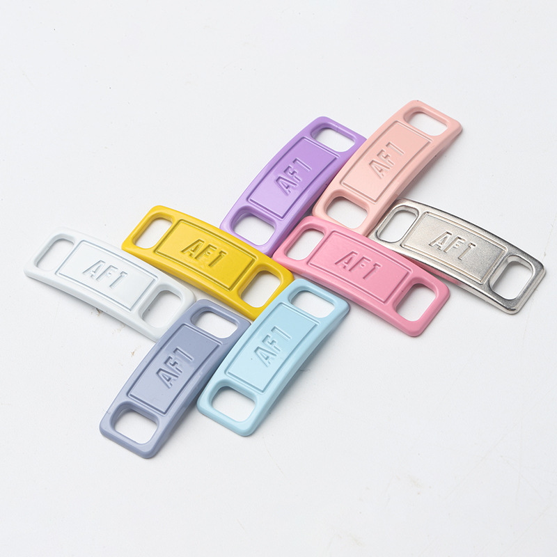 AF1 metal color shoelace buckle fitting air force one joint aj board shoes sports shoes Iron brand accessories decoration