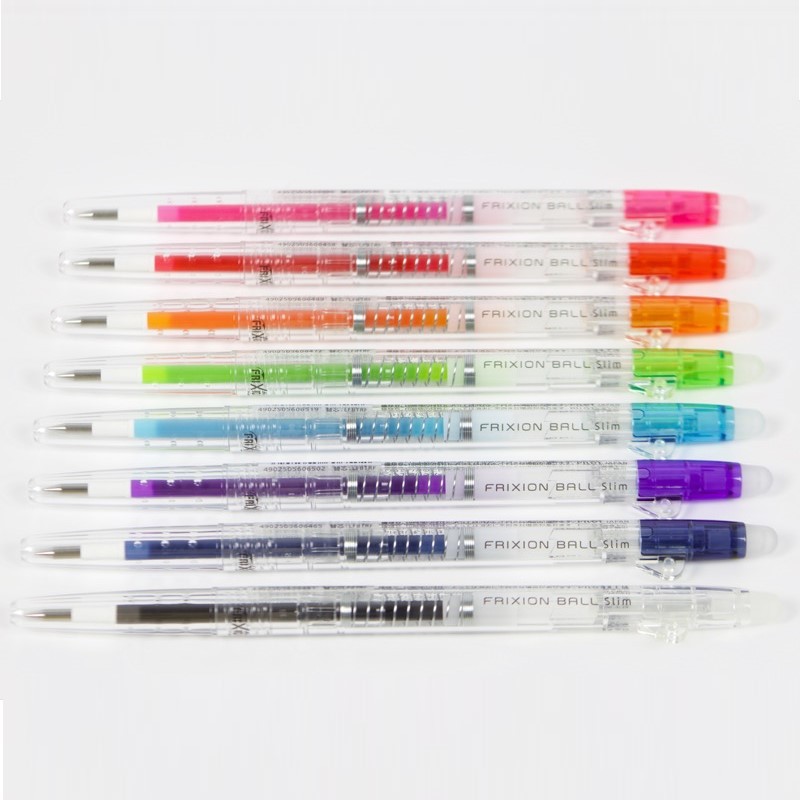Japanese PILOT Baile 0.38 friction water pen LFBS18UF multi-color press writing exam students
