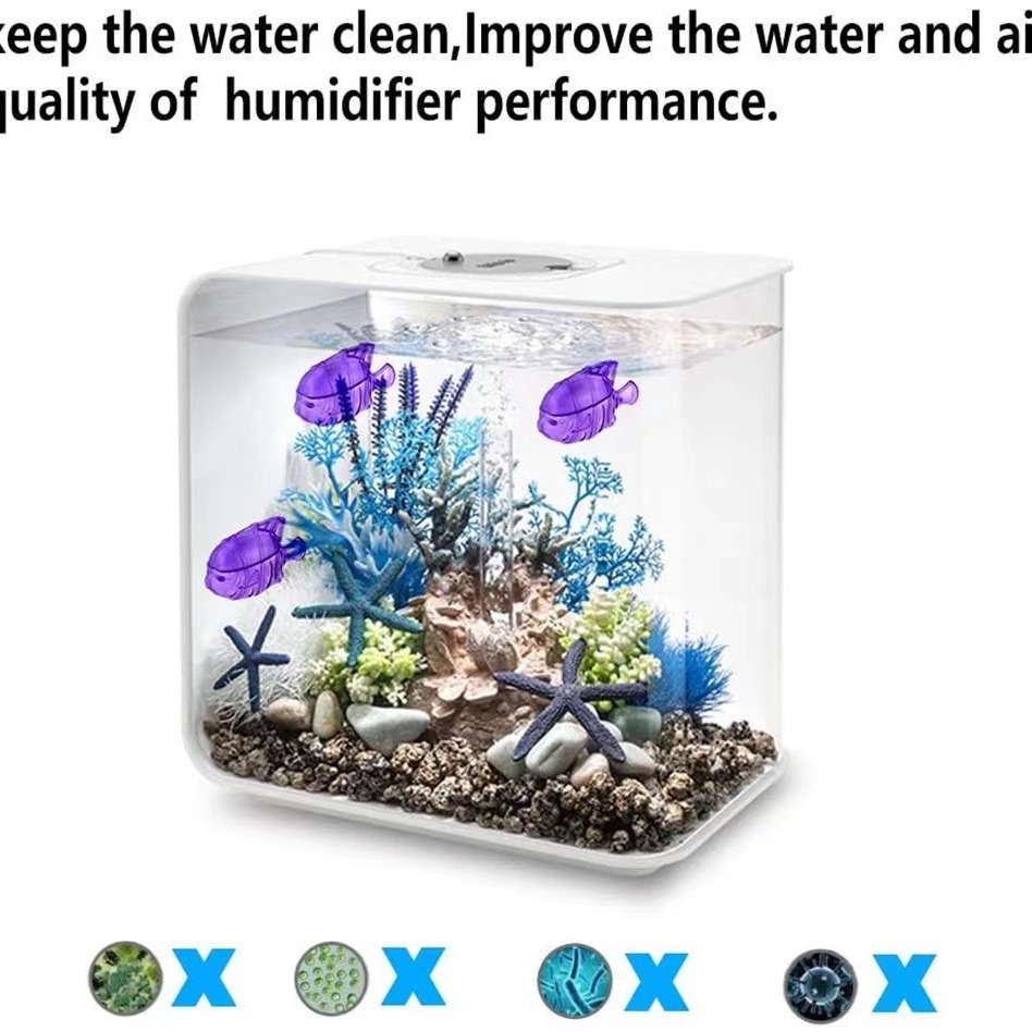 Humidifier Cleaning Fish Fish Tank Humidifier Accessories Filter Small Fish Tank Cleaner Humidifier Water Cleaning Filter