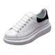 High version McQueen small white shoes women's shoes thick soles inside increased Pine cake shoes all-match board shoes male sneaker Putian Spring