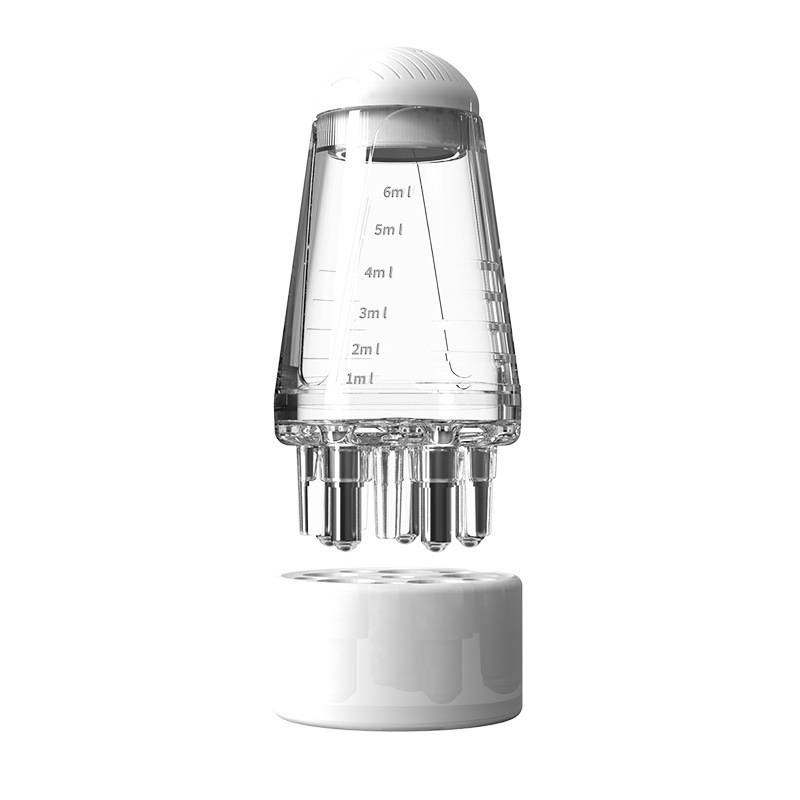 Mini portable Mino scalp applicator ball hair nourishing and hair fixing solution applicator comb 1ml massage comb guide comb