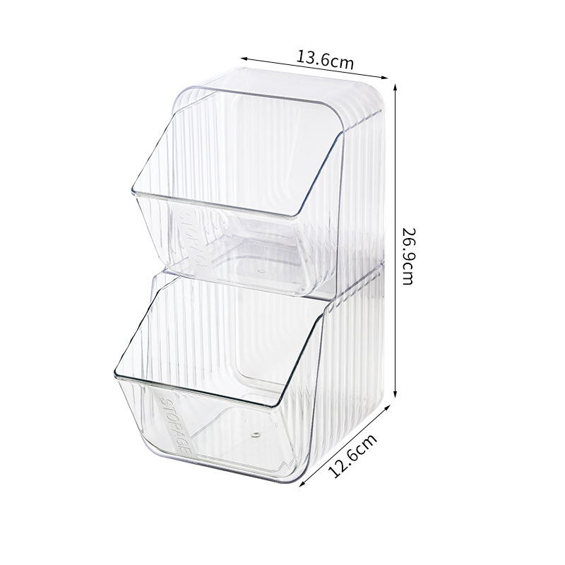 Desktop Tea Bag Storage Box Tea Room Coffee Milk Tea Instant Bag Finishing Rack Cosmetic Lipstick Storage Rack