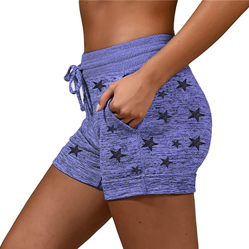 2023 Europe and the United States wish new TEMU women's quick-drying shorts yoga pants casual sports waist stretch shorts