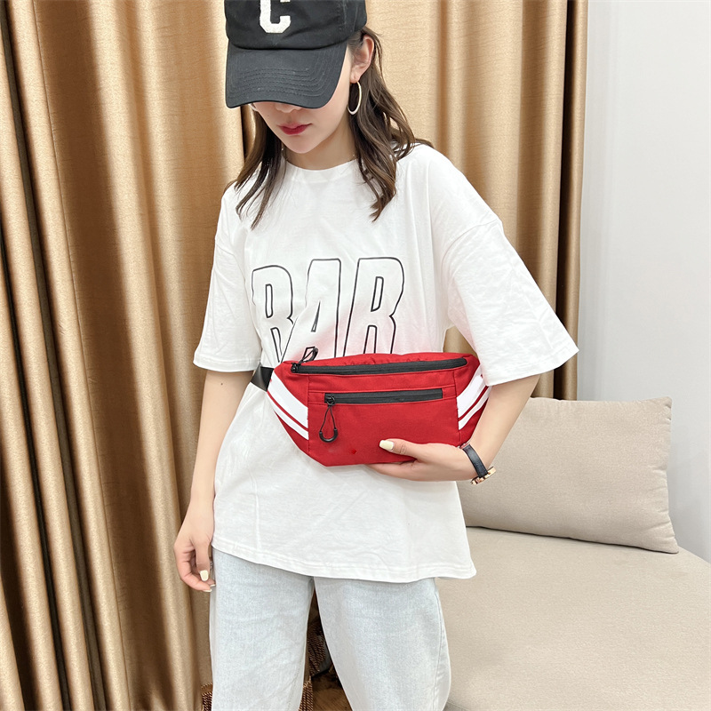 [Factory Supply] Trendy Brand Fashion New Crossbody Bag Large Capacity Fashion Single Room Leisure Travel Outdoor Waist Bag