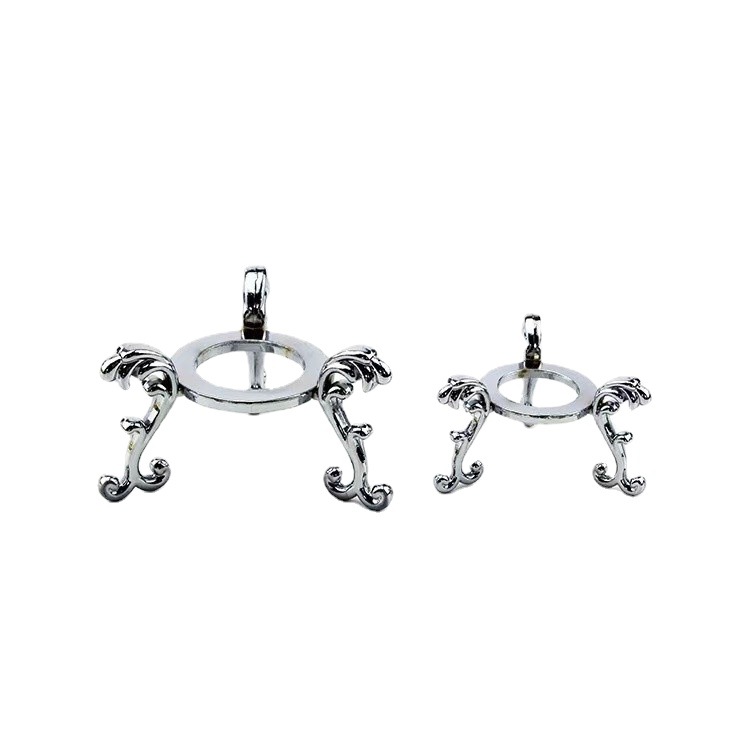 Crystal ball base ball holder crystal diamond metal silver gold bracket ore stone decoration display stand