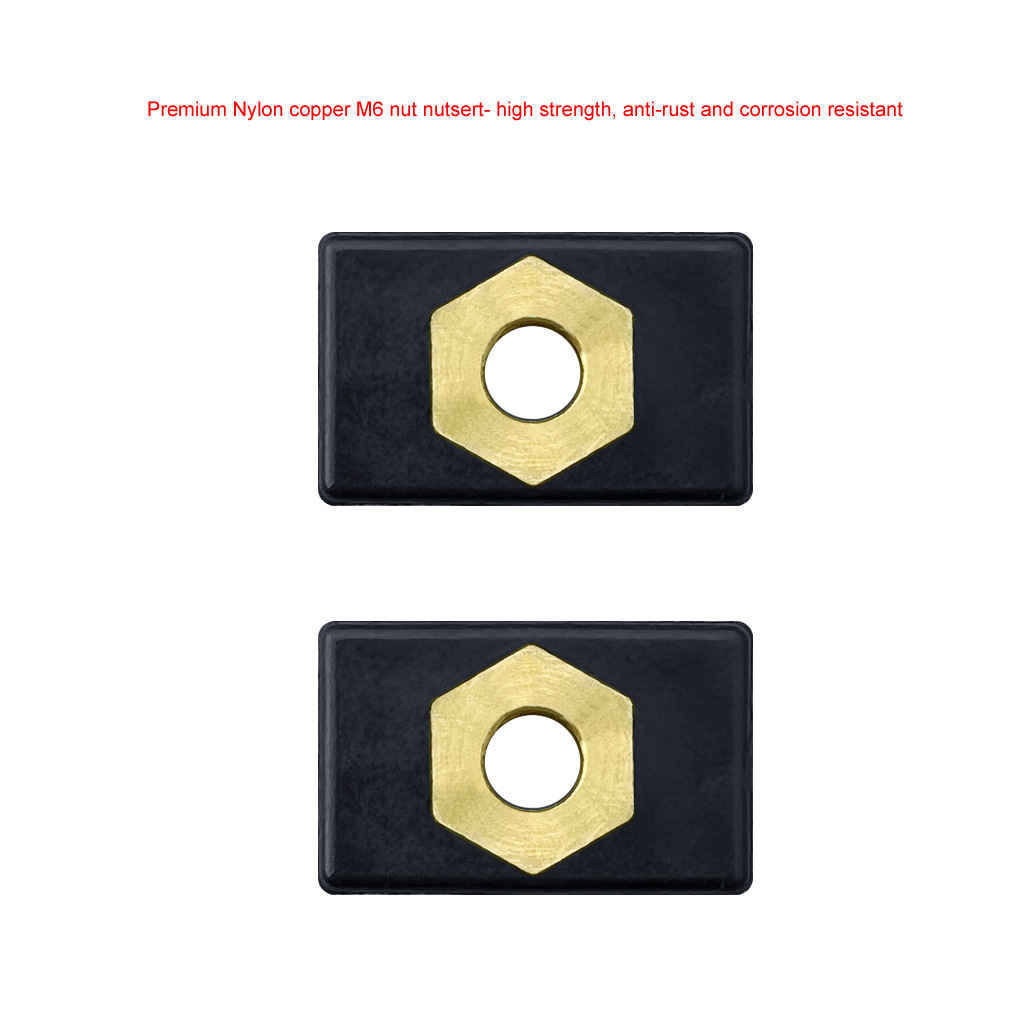 Cross-border spot copper slide rail rail track nut kayak canoe fishing rod rod bracket base