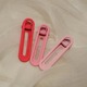 6# pink oval three-piece set