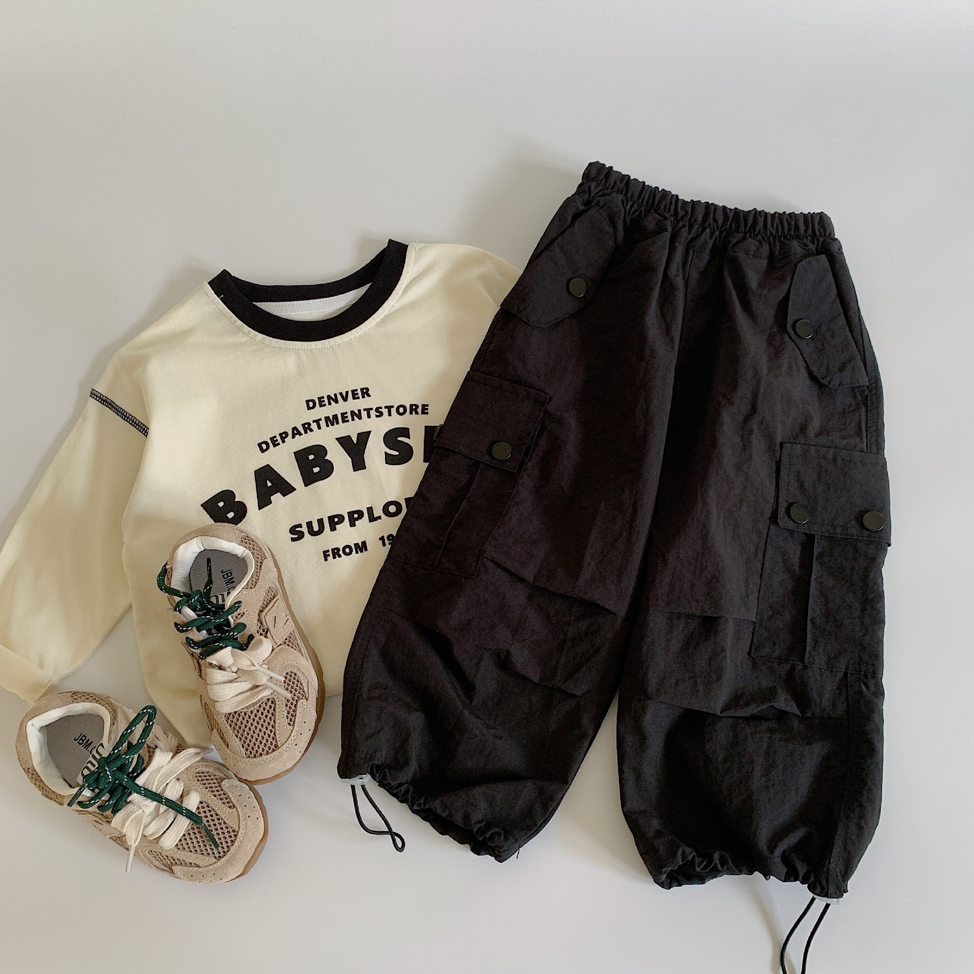 Maibao Children's CArticle Pants 2024 Autumn Casual Pants New Children's Wear Loose All-match Pants Korean Style Boys' Trousers