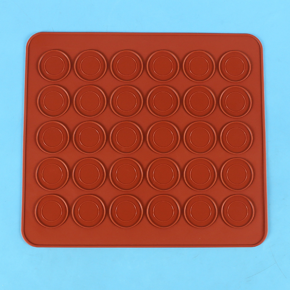 Sakka small Macaron decorating nozzle pot decorating device mold 48 holes 30 holes Macaron mat baking mat high temperature baking