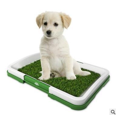 potty patch puppy indoor toilet flat mesh format three layer Pet Lawn TV dog toilet potty