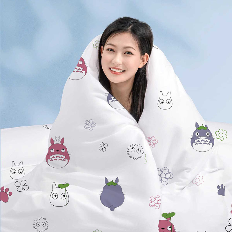 Portable Hotel Disposable Dirty Bed Sheet Four-piece Quilt Cover Pillowcase Travel Travel Double Thickened Bedding