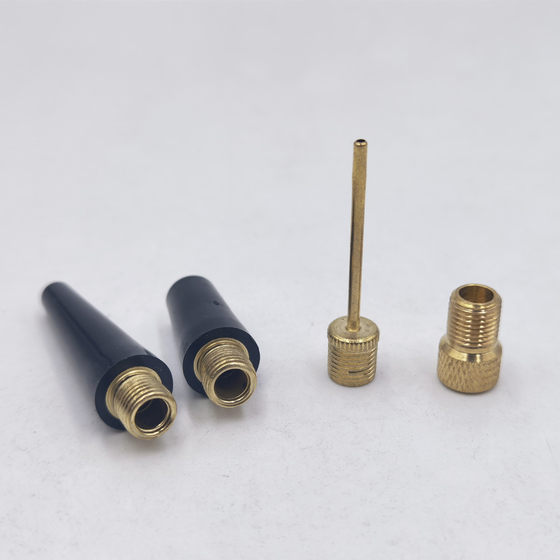 Metal plastic inflatable Nozzle car inflatable pump inflatable nozzle pump accessories metal air nozzle three-piece set