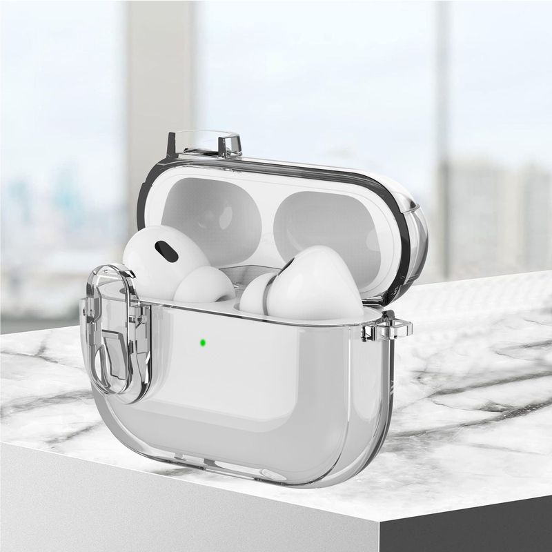 デジタルコンピュータ/airpods ケース Airpods イヤホンケース保護カバー耐衝撃落下防止耐久性のあるハードシェル|undefined