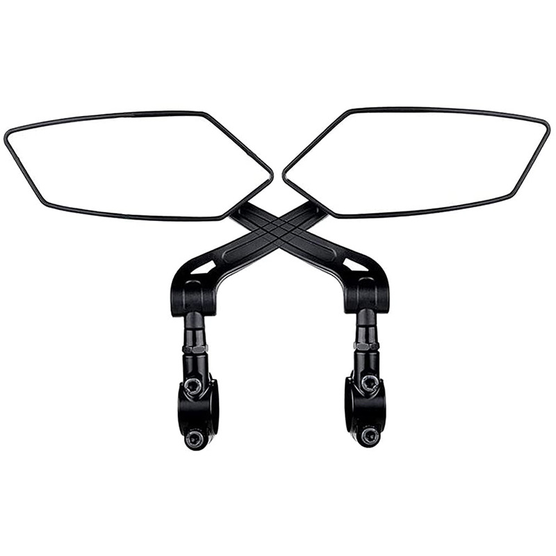 Heightened mirror base bicycle rearview mirror [can rotate 360 ​​degrees] motorcycle modified wide field of vision reflector