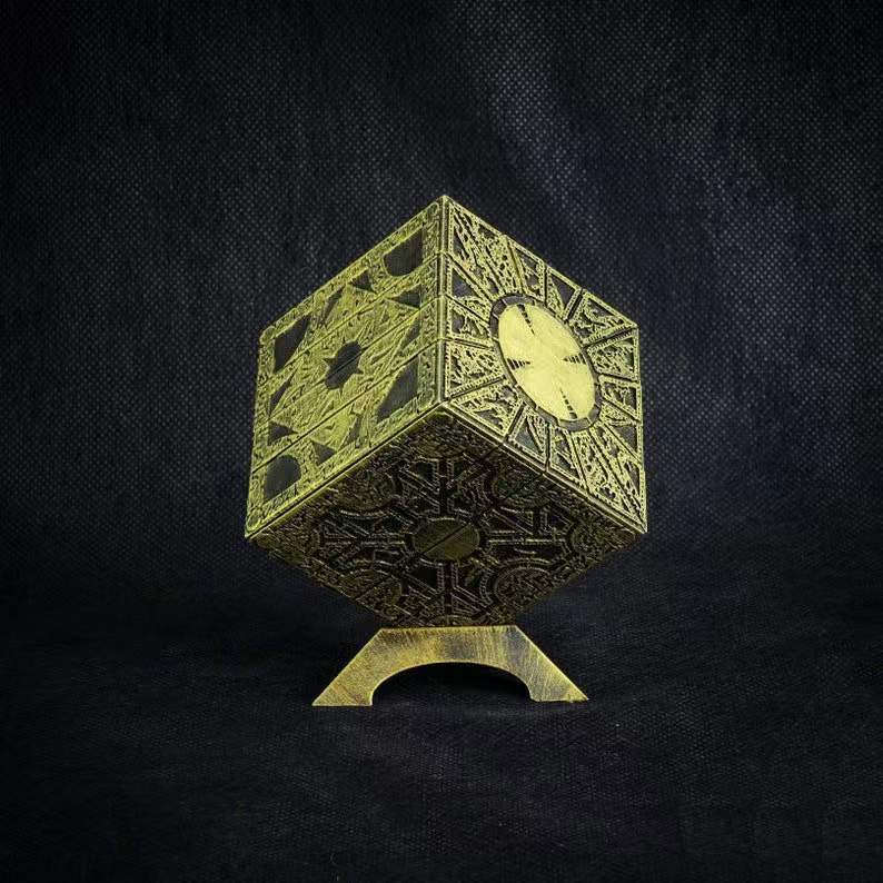 Fierce Ghost Chasing Soul Hell Magic Box Puzzle Creative Hand-held Disassembled Rubik's Cube Lock Puzzle Box Explosions