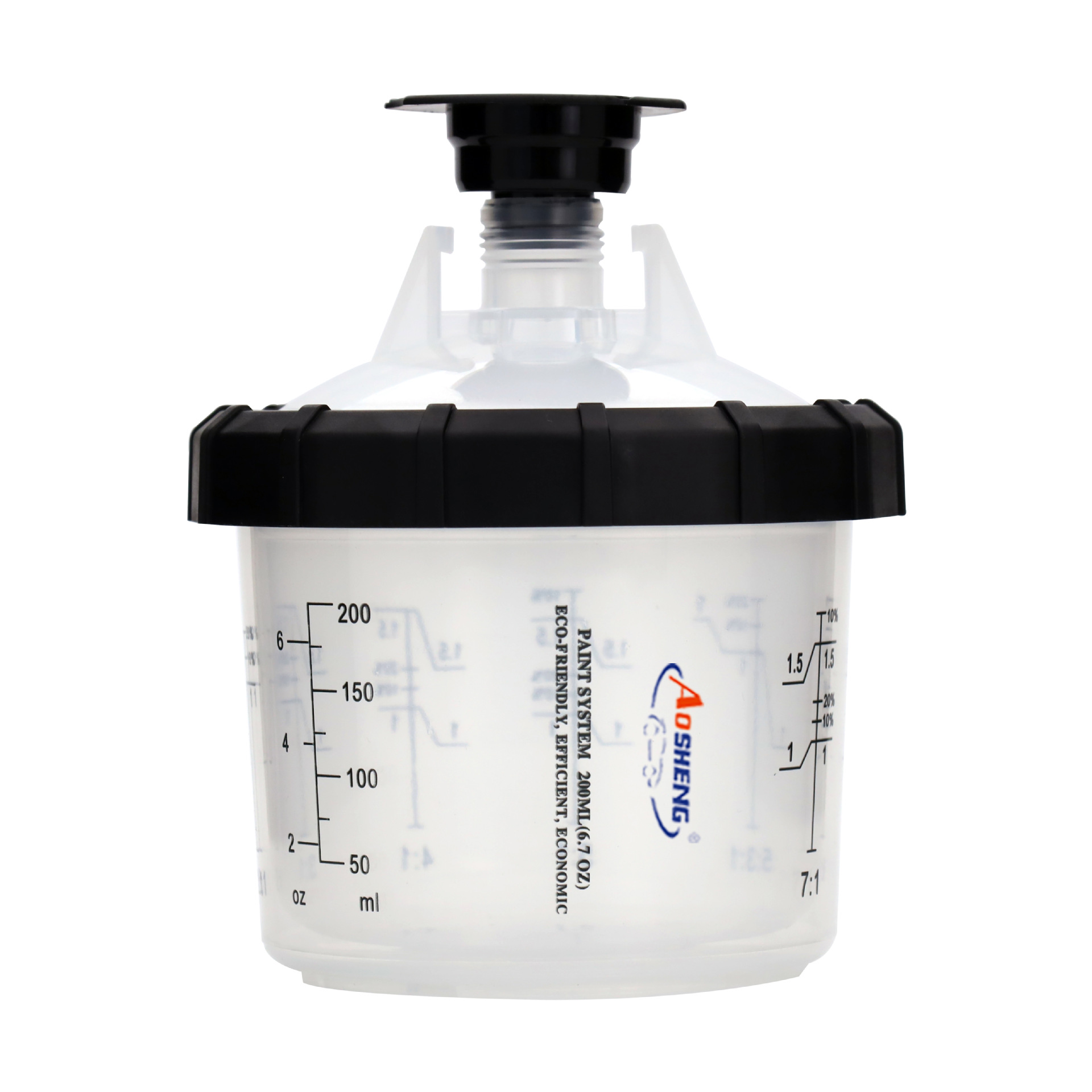 Supply disposable spray gun pot disposable plastic paint pot furniture crafts paint pot disposable spray gun pot