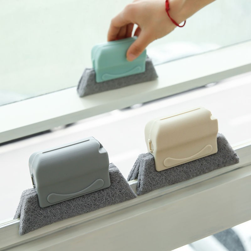 Groove Cleaning Brush Household Window Groove Strong Cleaning Brush Screen Window Doors and Windows Dead Angle Gap Cleaning Artifact