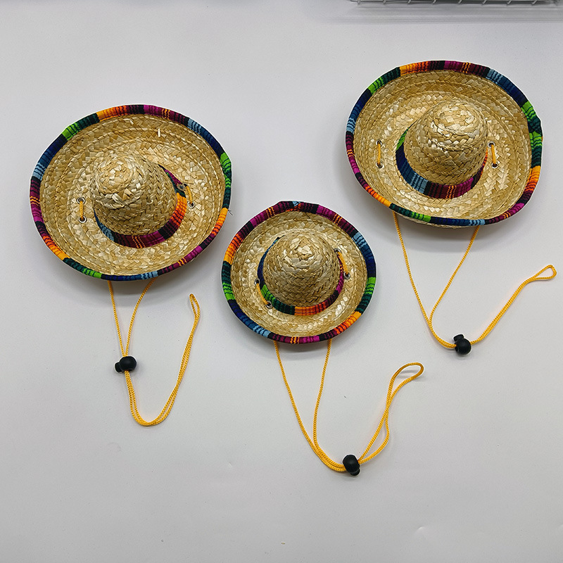 Cross-border Amazon Carnival Halloween hat birthday party supplies adult children Mexican pet small hat