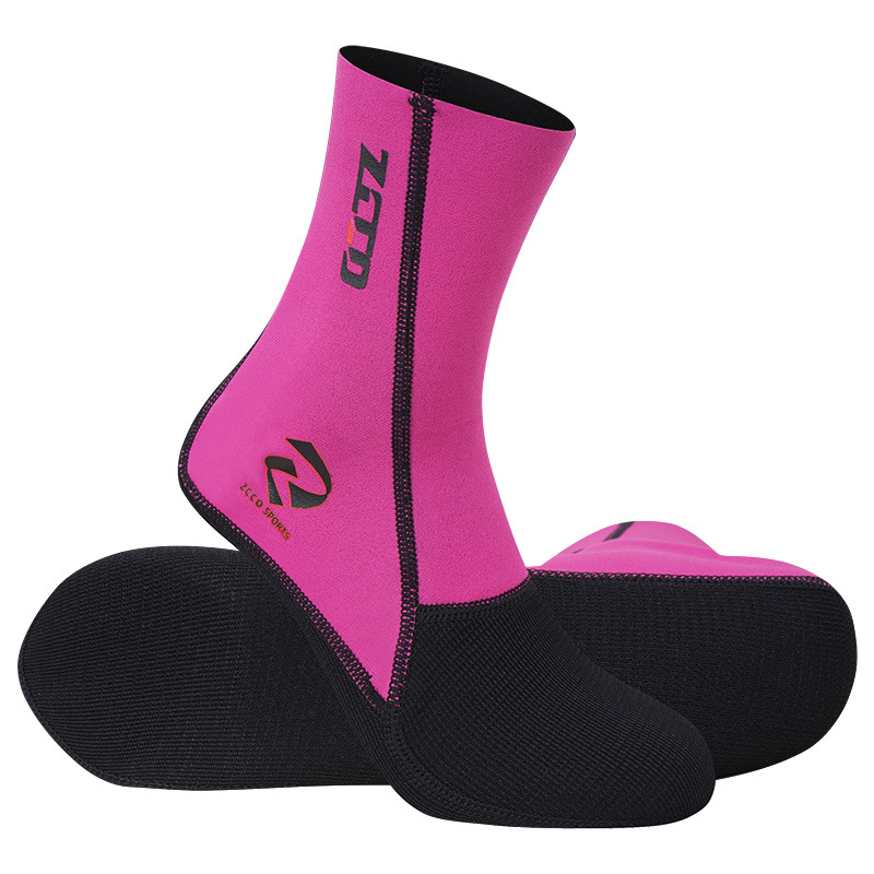 ZCCO diving socks 1.5mm thick non-slip wear-resistant swimming socks overshoes snorkeling surfing beach socks super elastic diving