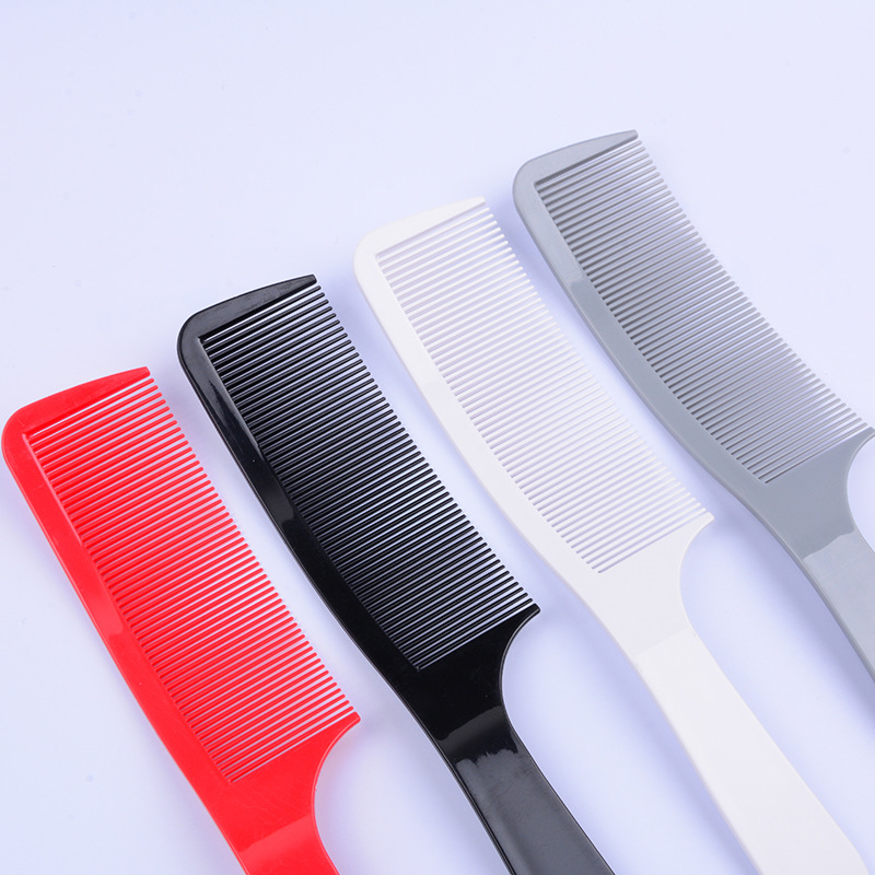 Men's hair clipper S-shaped hair clipper arc comb round head flat comb curved comb hair salon flat head hair decoration