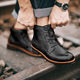 HPIOPL Cross-border Item No. 6078 Ami Khaji Style Martin Boots Men's Big Head Tooling Motorcycle Boots