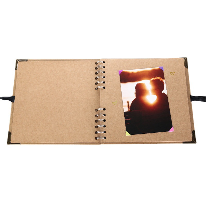 Retro photo album coil creative new DIY photo album paste baby photo album treasure lovers handmade gifts