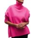 050 cross-border women's clothing New Amazon popular sweater European and American loose half turtleneck autumn and winter Russian sweater