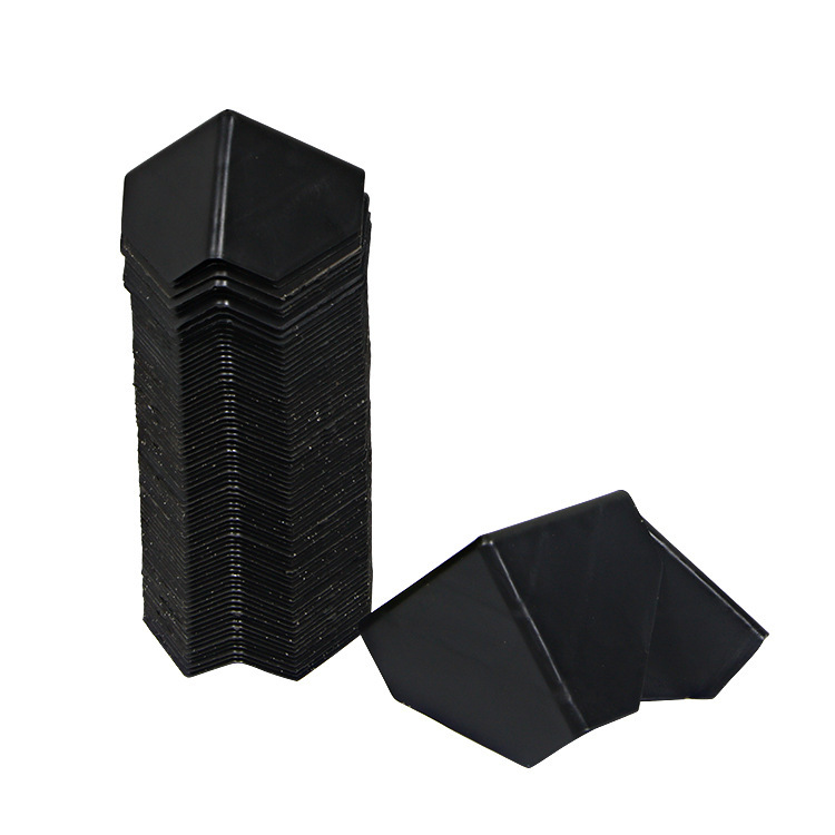 Plastic corner protection carton packaging corner protection box three-side anti-collision corner protection express box corner protection Black corner protection