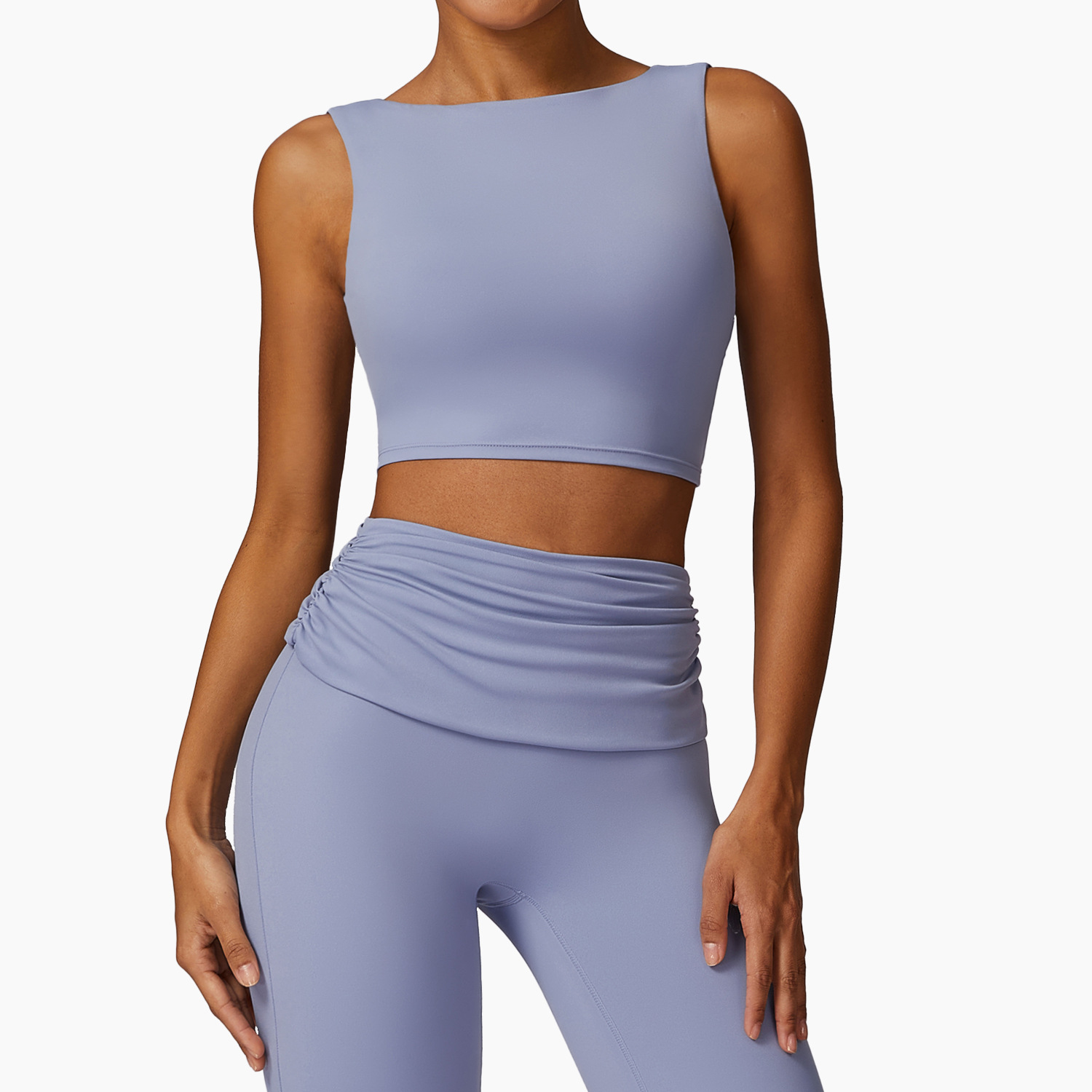 Zechuang shockproof beauty back yoga vest high strength push up quick-drying workout clothes running tight sports underwear 8516