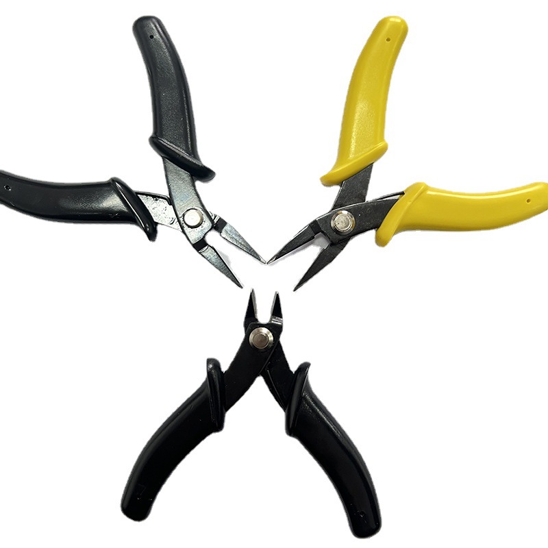 Industrial Grade 3.5 Inch Mini 3250 Diagonal Pliers Small Gundam Cutter Pliers Sputter Pliers Small Diagonal Pliers Nose Pliers