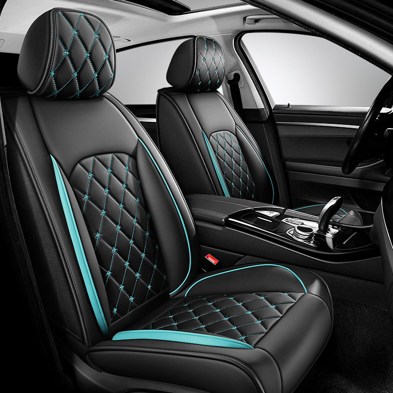 2022 New Crown all-inclusive full leather Diamond Four Seasons GM cushion seat cover supports a generation of hair