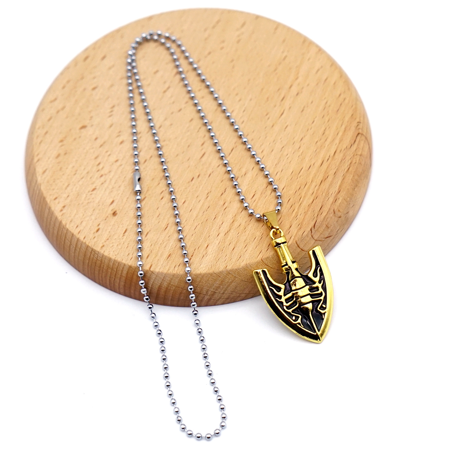 JOJO's Bizarre Adventure Stone Sea Stand Awakening Golden Arrow Insect Arrow Necklace Keychain Pendant Necklace