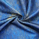 Gold-plated ink-sensitive classic dark blue yarn-dyed fabric women's autumn and winter shoes vintage top heavy-duty bouquet packaging cloth